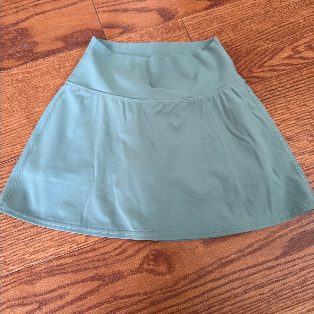 Women's Mint Green Athletic Skirt